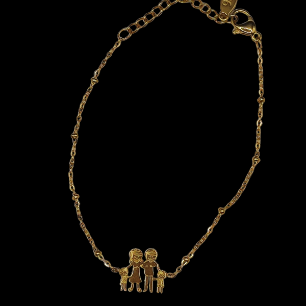 Collier en acier inoxydable famille