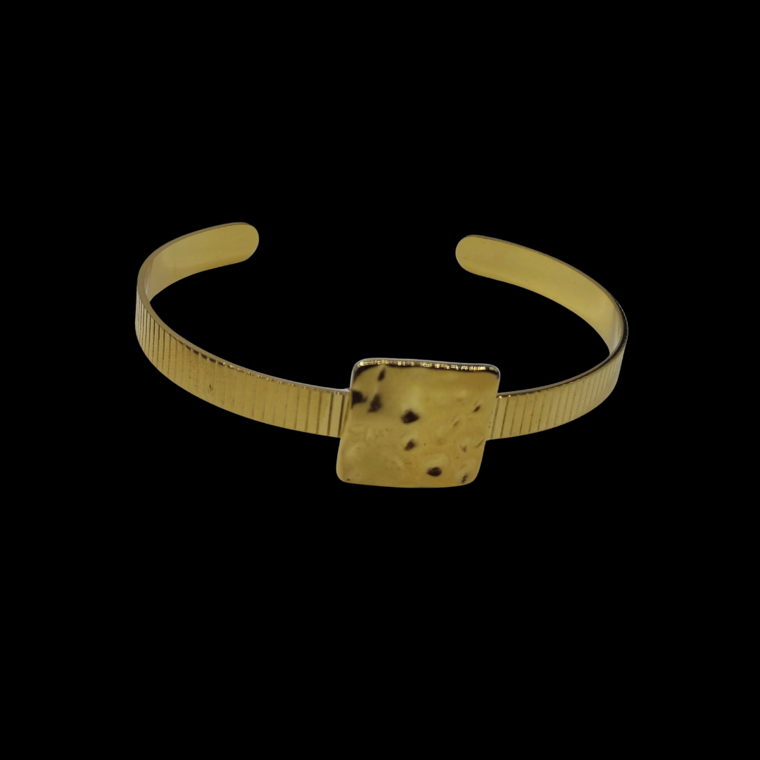 Bracelet en acier inoxydable épais