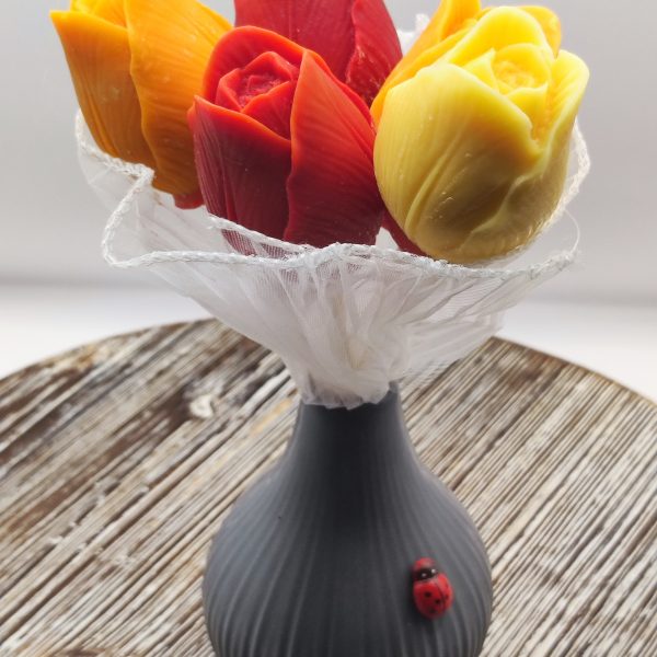 Bouquet fondants parfumés tulipes